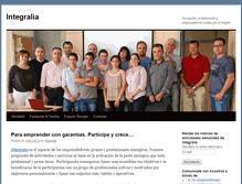 Tablet Screenshot of integralia.com
